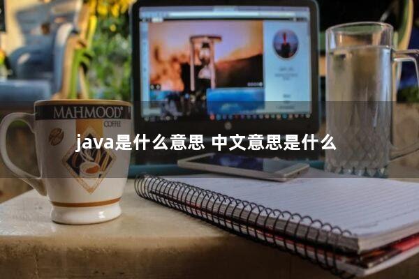 java是什么意思（中文意思是什么）